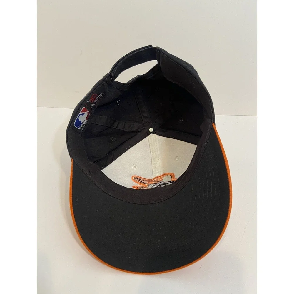 OC Sports Baltimore Orioles Hat Youth White Black Orange MLB Baseball Cap